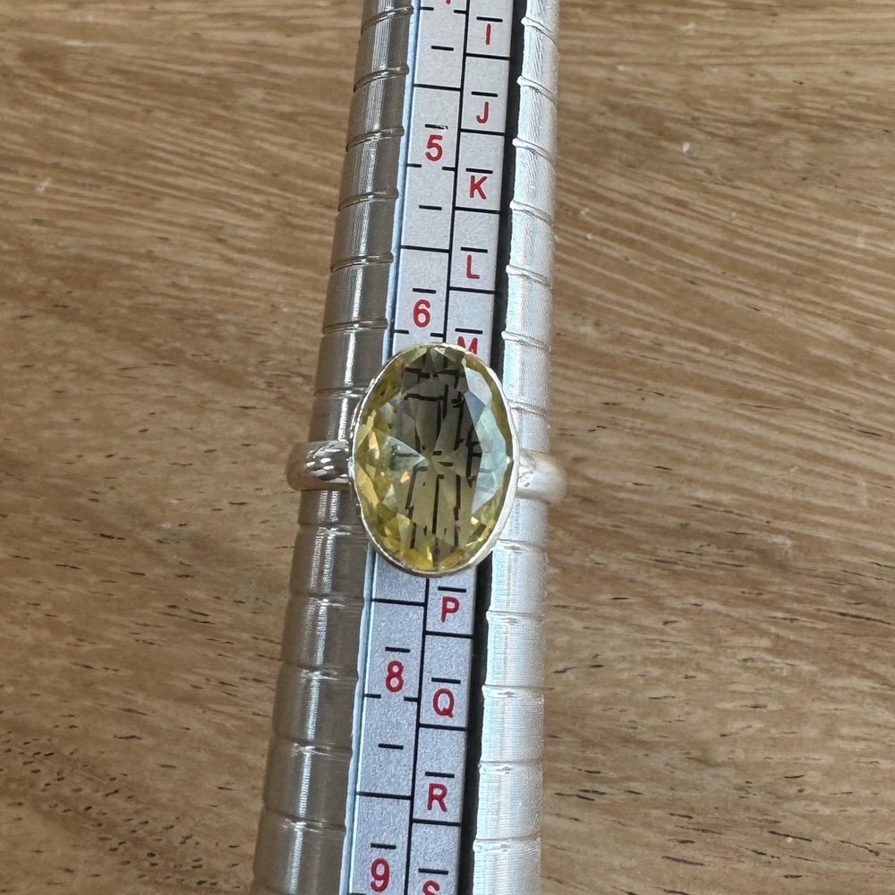 NWOT Sundance Texan Sun Ring, Citrine, Sterling Silver - Picture 7 of 7